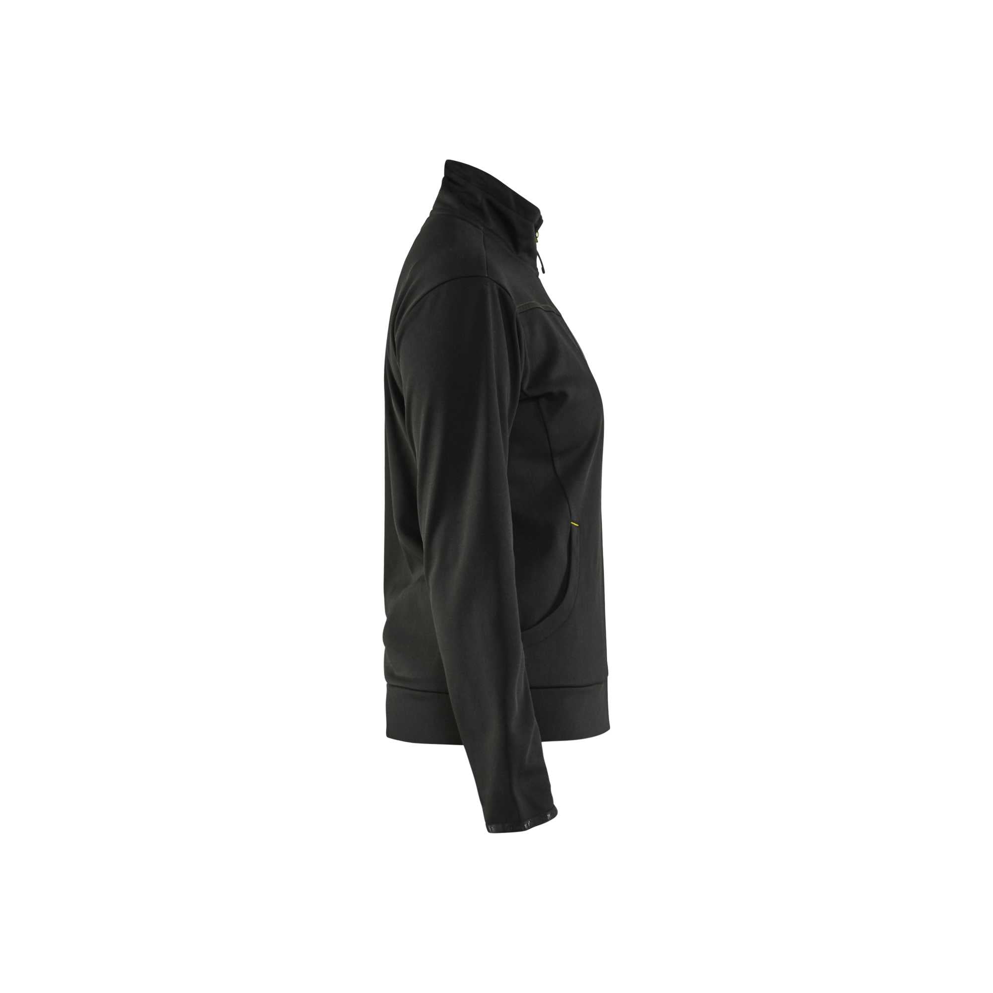 BLAKLADER 33942526 Hi Vis Reflective Full Zip Work Sweatshirt WOMEN - Pique Fleece